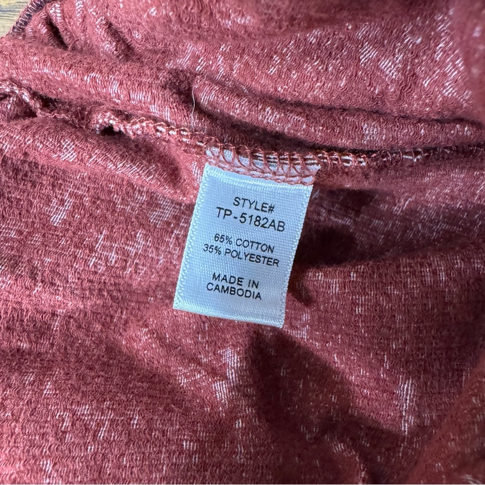 Zenana Outfitters Red Wide Leg Pants size Large - Picture 5 of 7